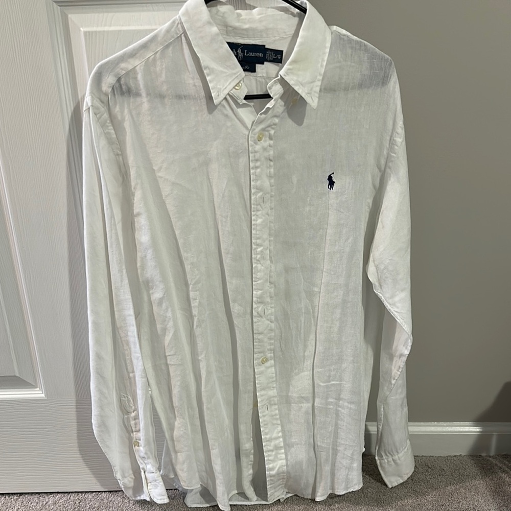 Ralph Lauren White Men's Shirt